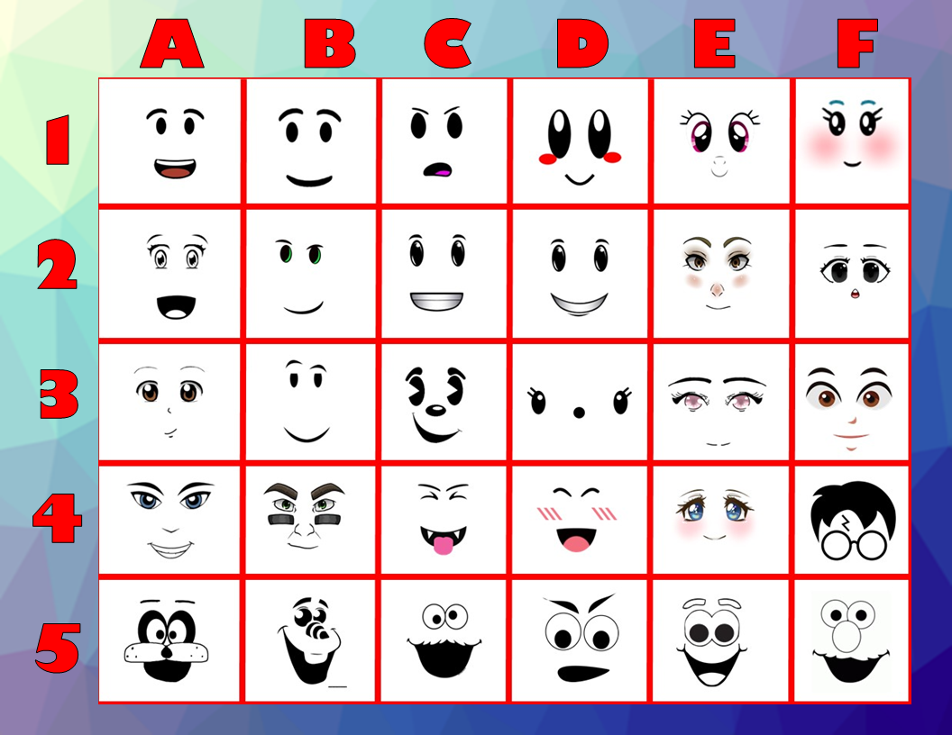 NOTEblox AVATAR Face - If you want to be GOOD, practice until you get ...